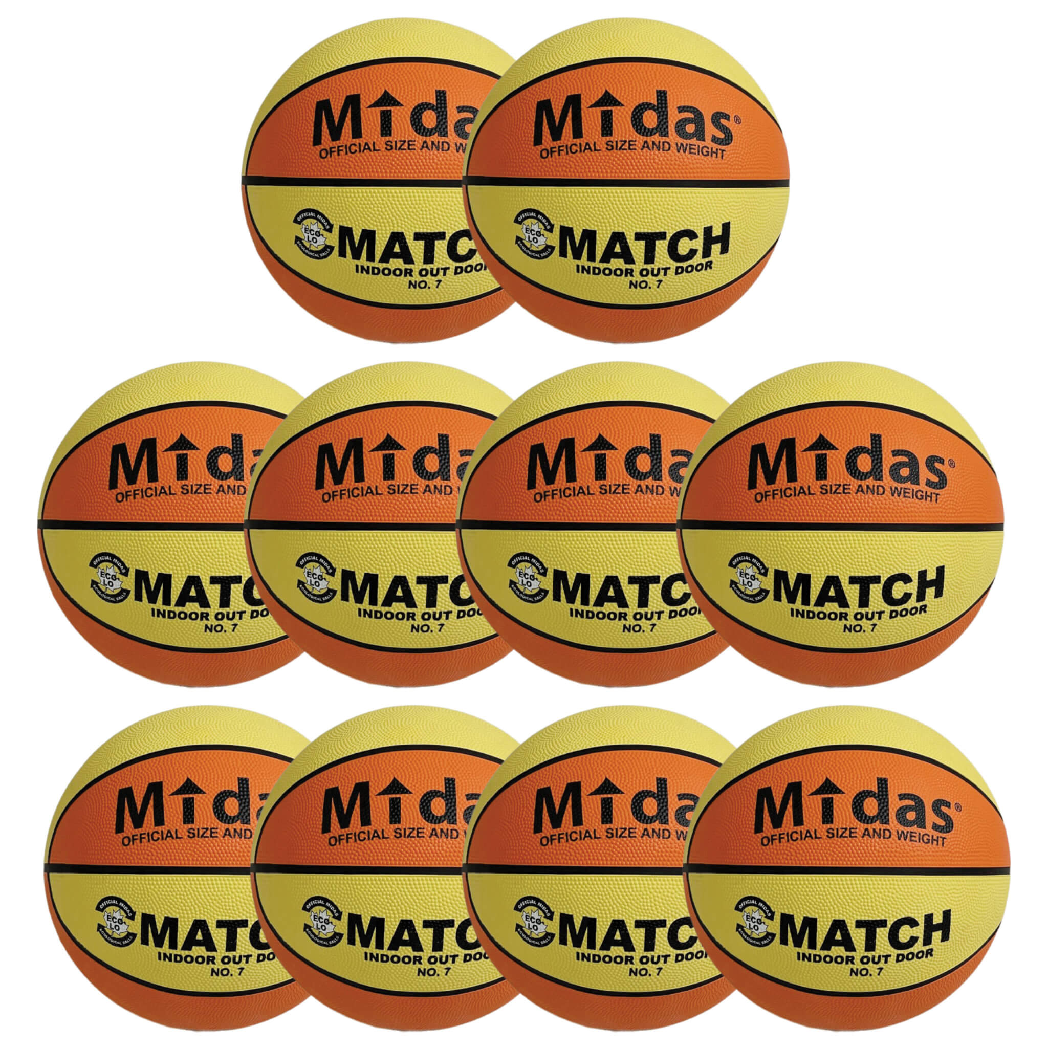 Midas Match Ecolo Basketballpakke